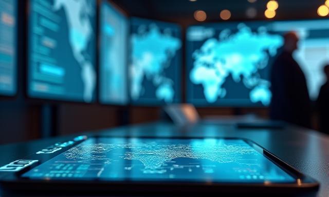 Logistics command center screens